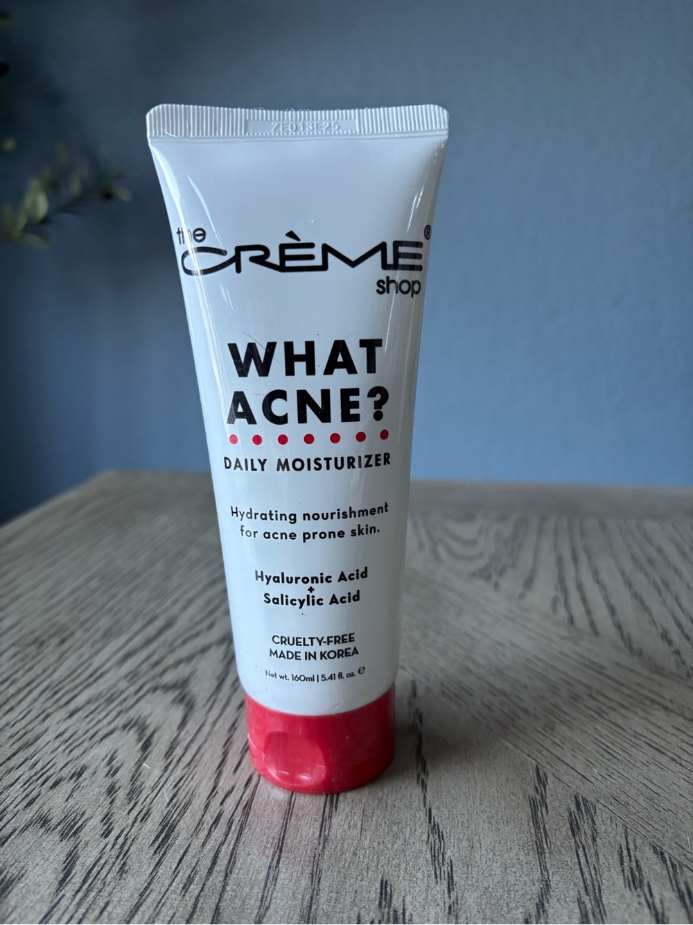The Crème Shop What Acne? Daily Moisturizer 5.41 oz 160ml New Sealed